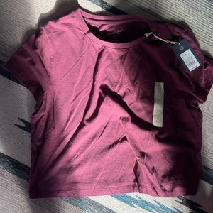 Never worn purple crop